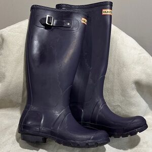 Hunter Women's Purple  Winter & Rain Boots